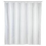Wenko Rideau de douche Uni - PEVA - 120 x 200 cm - Blanc