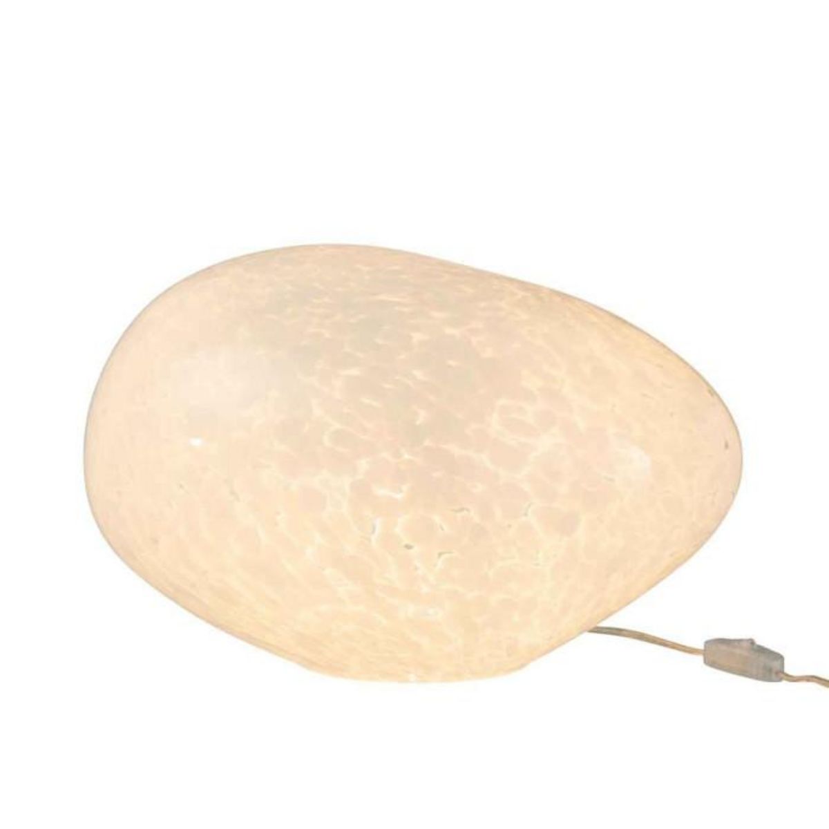 Paris Prix Lampe à Poser Ovale  Dany  40cm Blanc