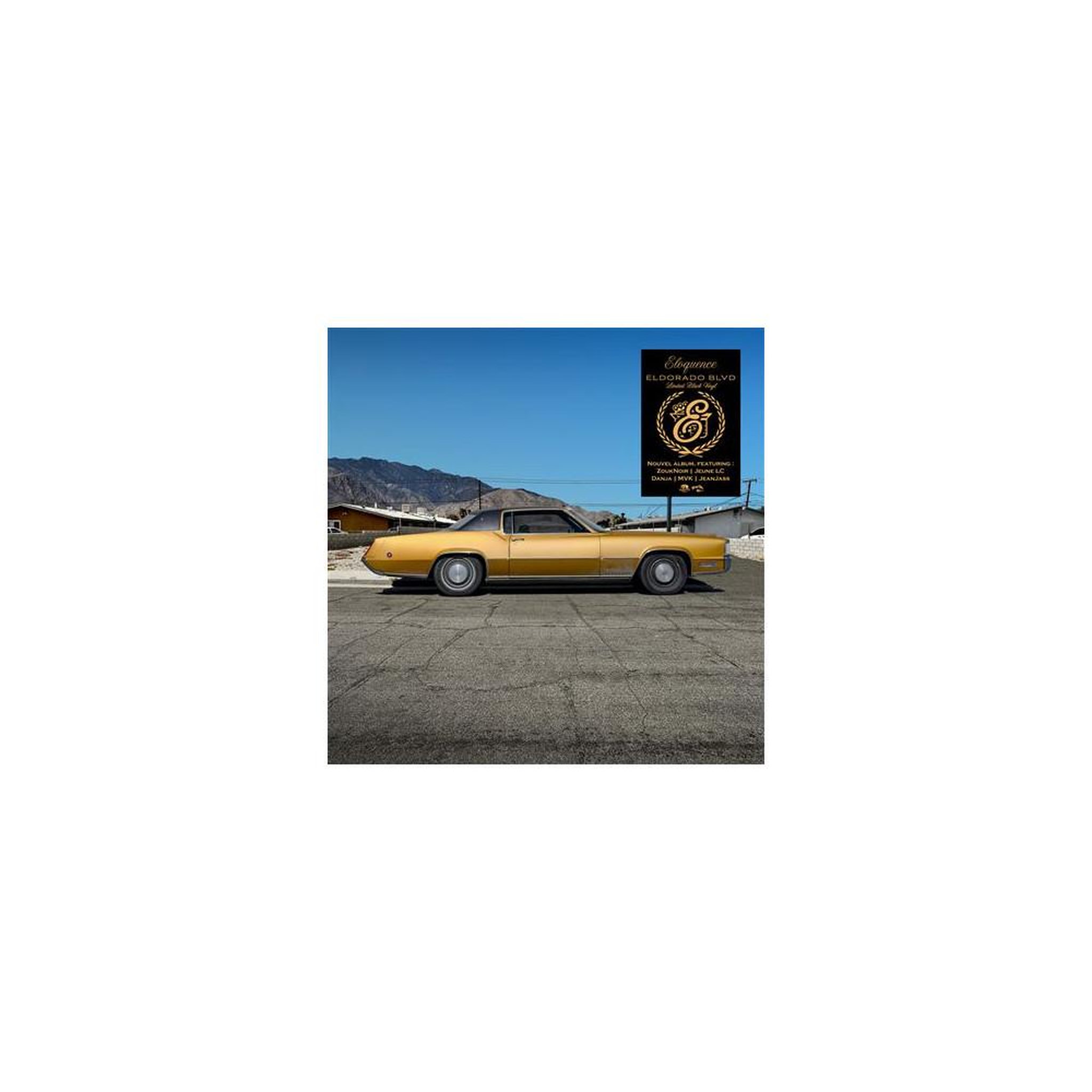 Cd eldorado blvd éloquence, 14 titres, rap hip-hop francophone, 1 disque