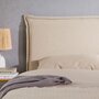 Voir la diapositive 5 : IDIMEX Tête de lit VINCEL 160 sur pieds, en tissu