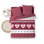 Voir la diapositive 5 : Douceur d'Intérieur Housse de couette 240x220 + 2 taies ALPAGE 100% coton