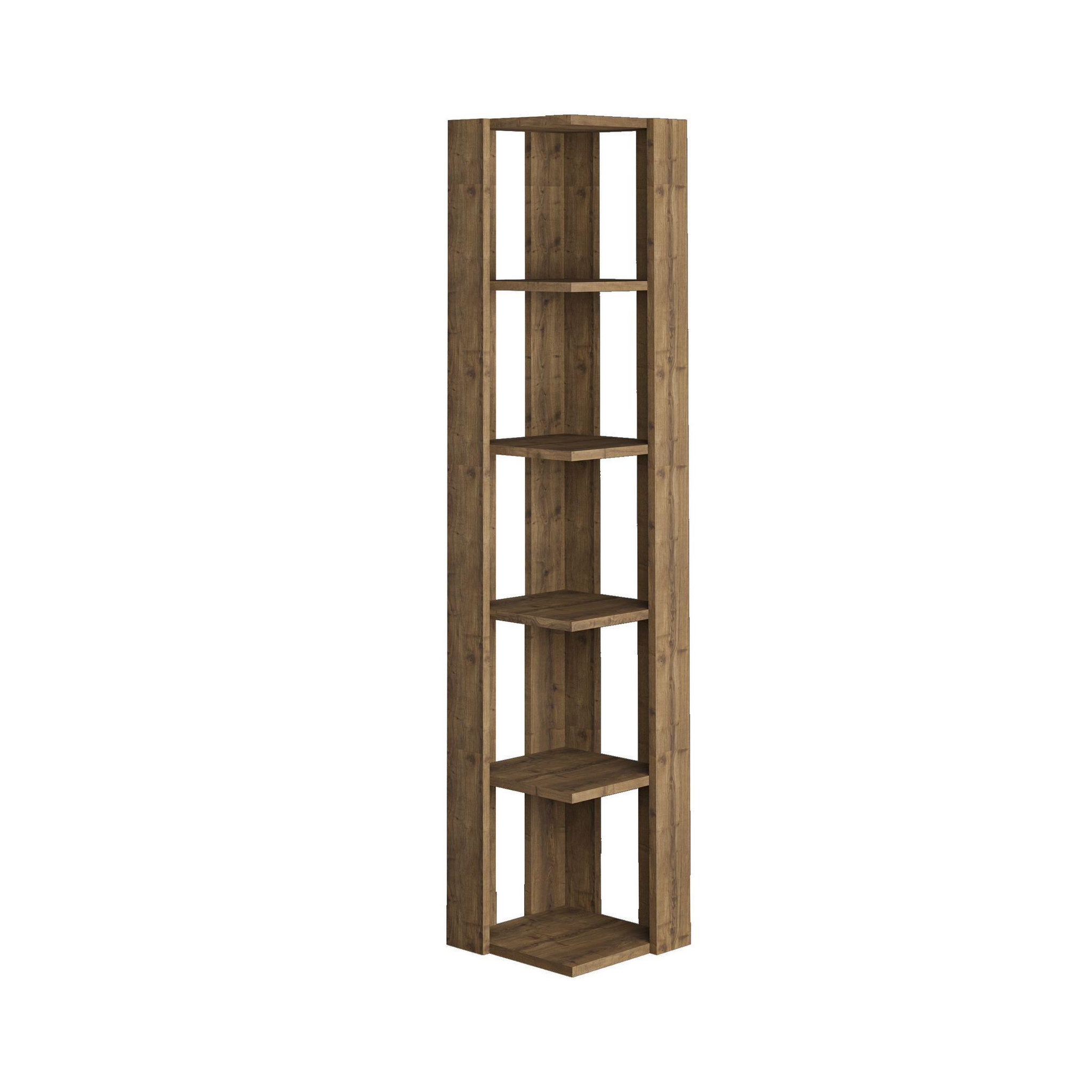 Habitat et Jardin Bibliothèque en bois  Nati  - 32 x 32 x 161 cm - Marron