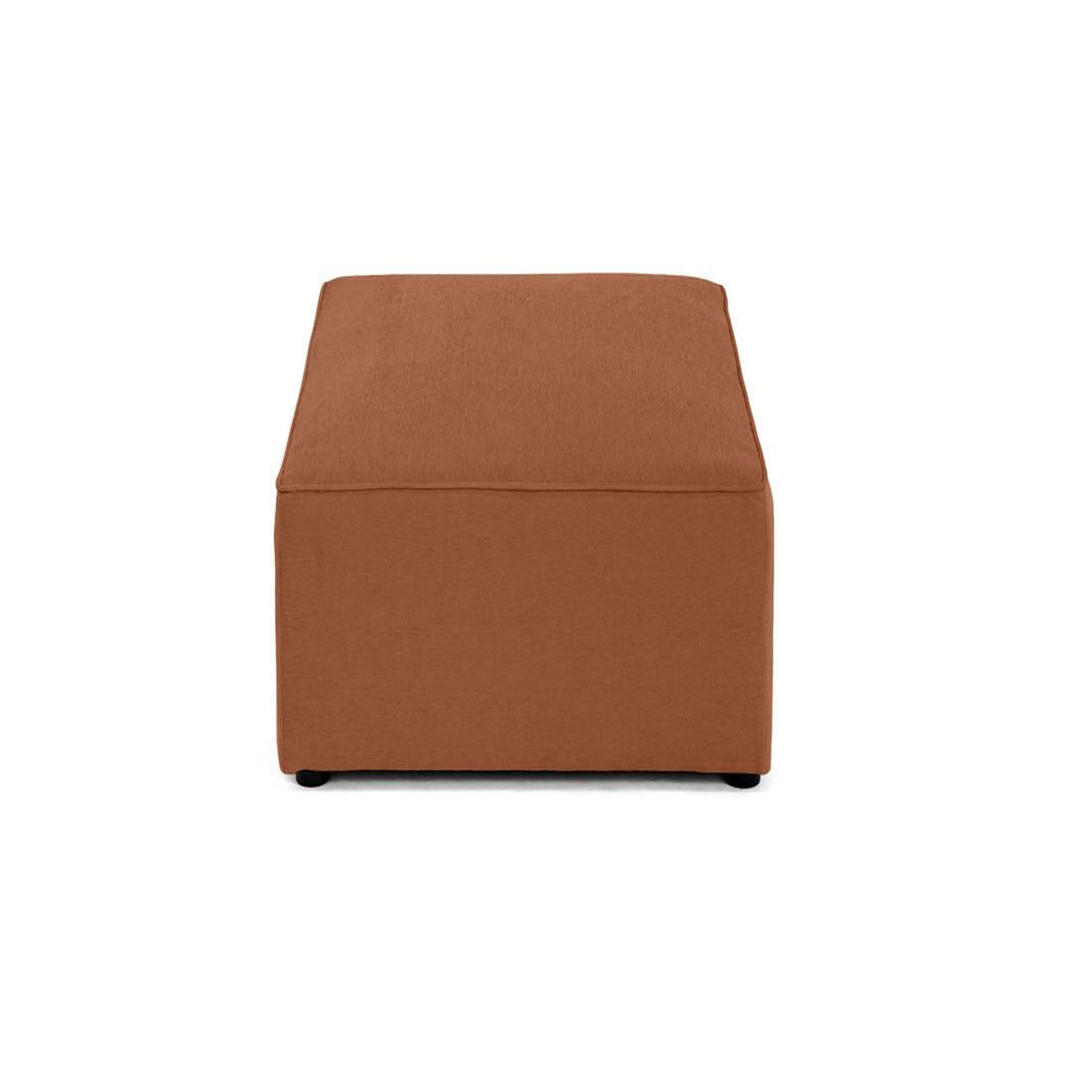Voir la diapositive 4 : BEST MOBILIER Topaze - pouf - en tissu