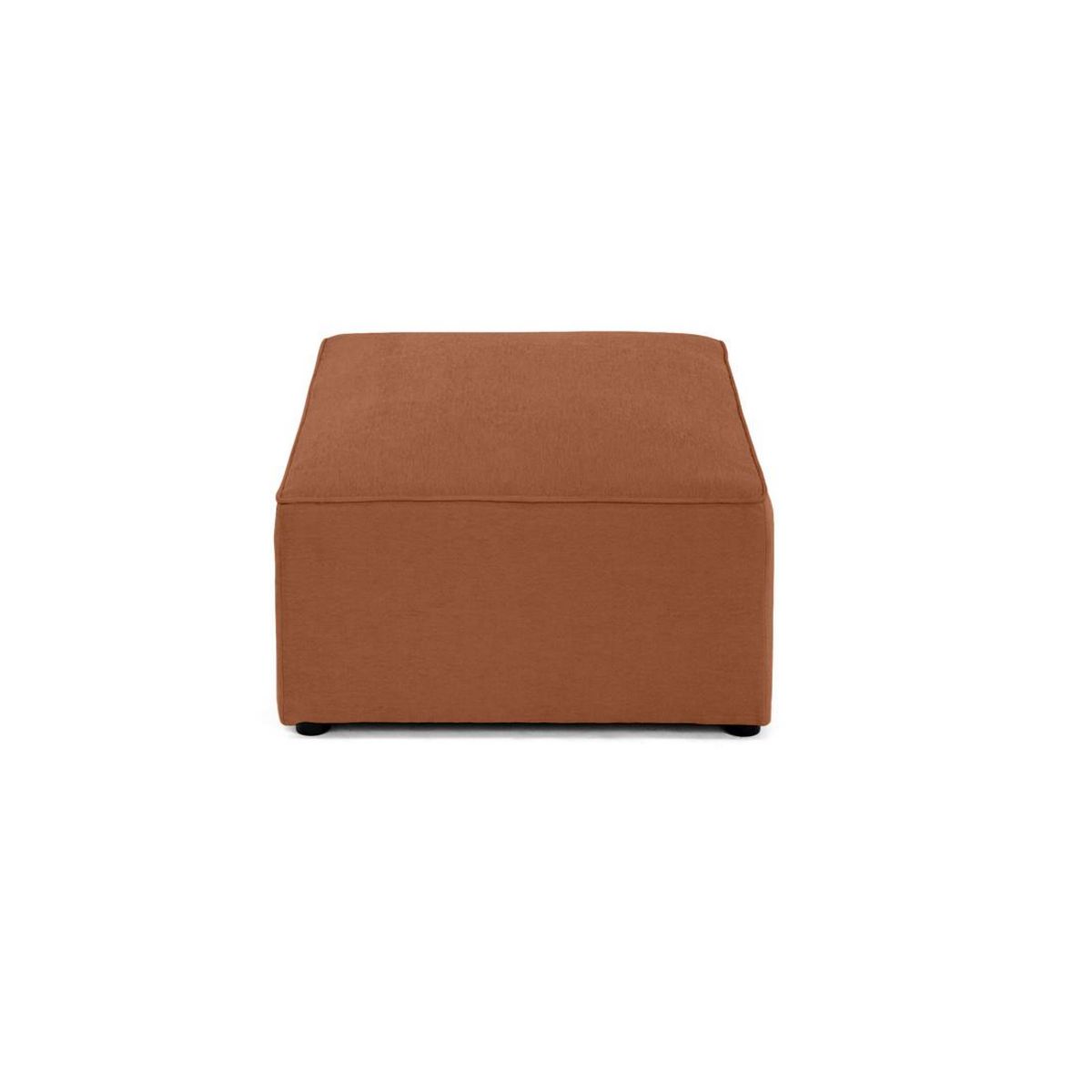 BEST MOBILIER Topaze - pouf - en tissu
