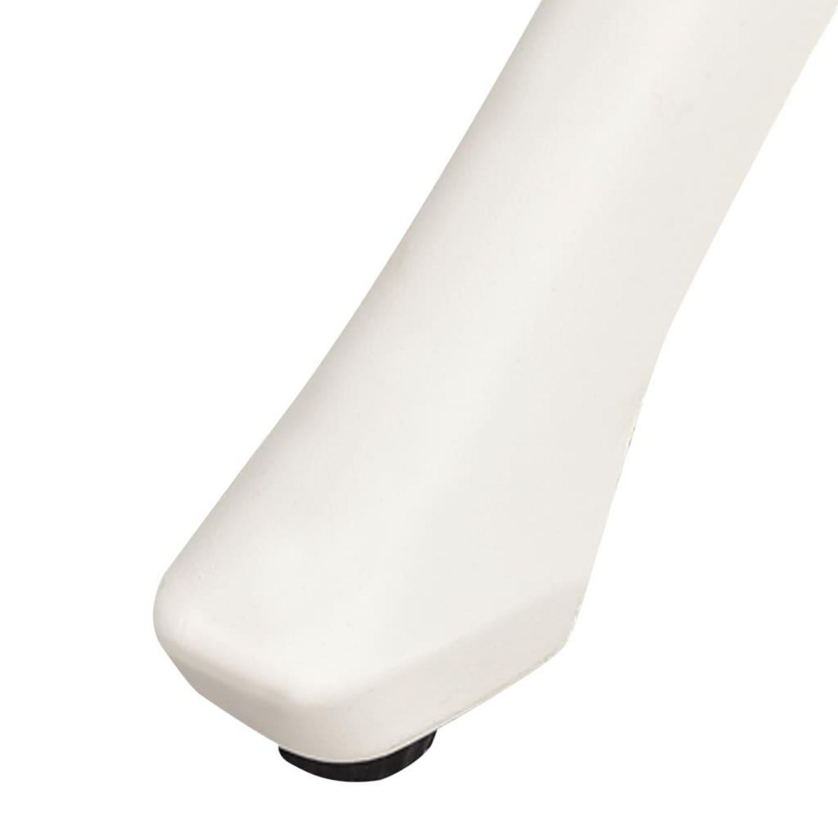 VIDAXL Table de jardin Blanc 90x90x74 cm Aluminium coule