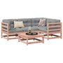 Voir la diapositive 1 : VIDAXL Salon de jardin 5 pcs et coussins bois massif sapin de douglas