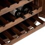 Voir la diapositive 5 : Paris Prix Meuble de Bar Range-Bouteilles  Reyi  164cm Marron