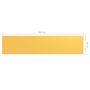 Voir la diapositive 6 : VIDAXL Ecran de balcon Jaune 90x400 cm Tissu Oxford