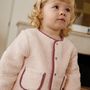 Voir la diapositive 6 : Petit Béguin Veste enfant en sherpa Matcha