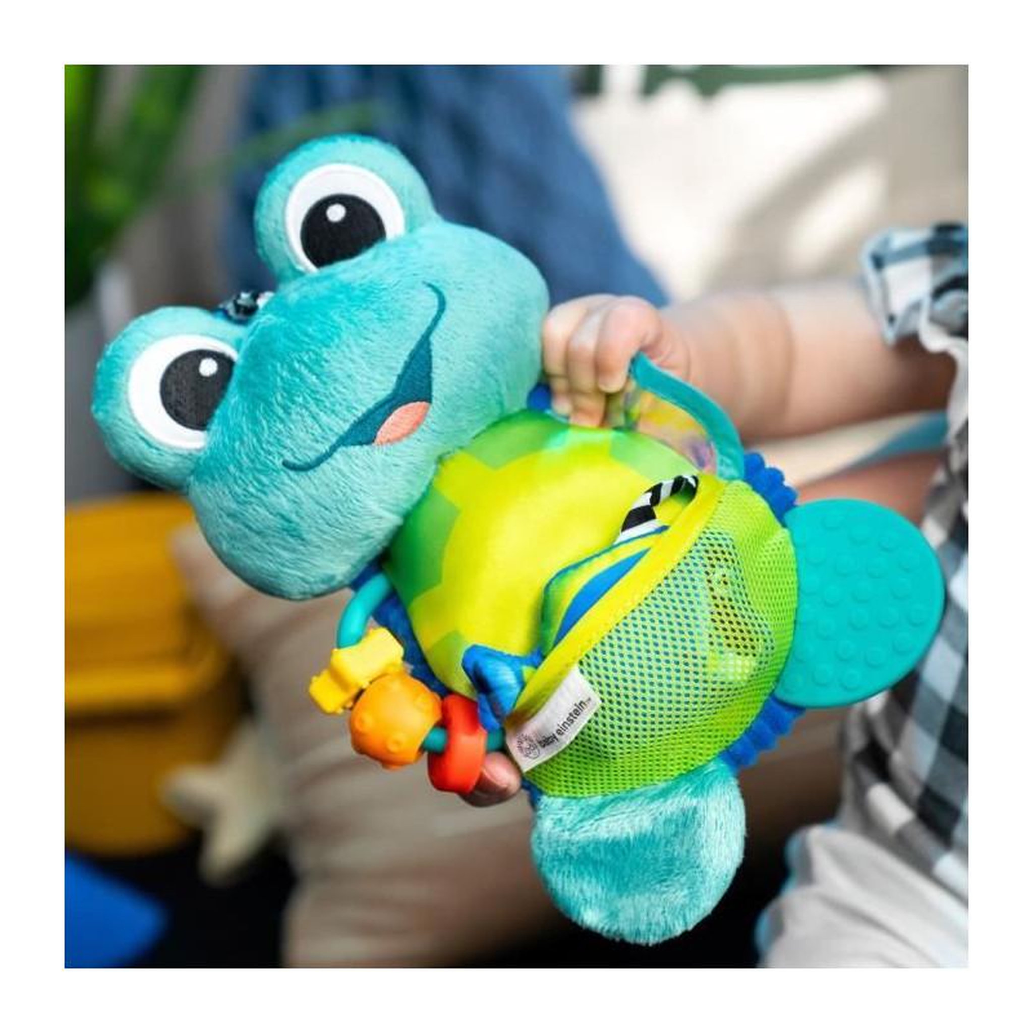 Voir la diapositive 6 : BABY EINSTEIN Doudou Baby Einstein Neptune's Sensory Sidekick coloré