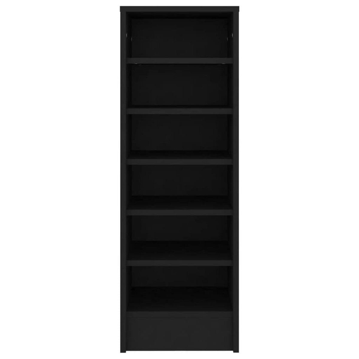 VIDAXL Armoire a chaussures Noir 31,5x35x90 cm Bois d'ingenierie
