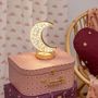 Voir la diapositive 3 : Atmosphera Kids Lampe à Poser Enfant  Lune  18cm Doré
