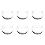 SECRET DE GOURMET Lot de 6 Verrines Droites  Ny  27cl Transparent