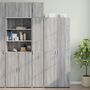 Voir la diapositive 3 : VIDAXL Armoire murale sonoma gris 30x42,5x40 cm bois d'ingenierie