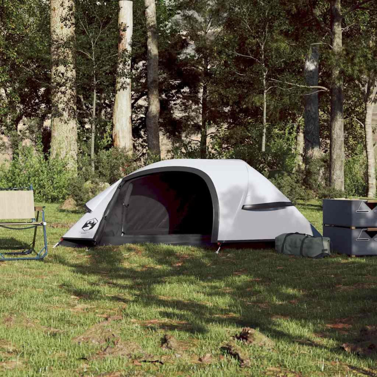 VIDAXL Tente de camping a dome 1 personne tissu occultant impermeable