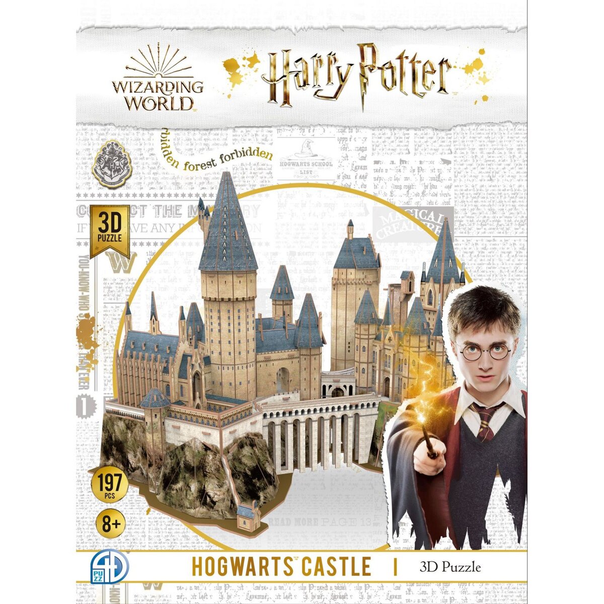 ASMODEE Harry Potter - 4D modèle Kit HP - Le château de Poudlard
