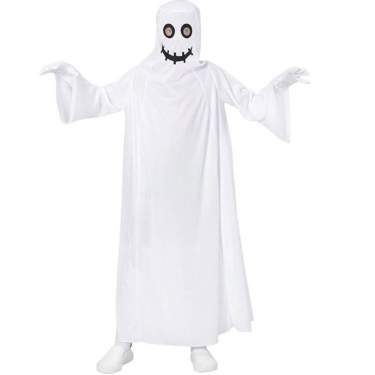 WIDMANN Déguisement fantôme classique - Enfant - 8/10 ans (128 à 140 cm)