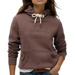 SUPERDRY Sweat à Capuche  Femme Superdry Tonal Core. Coloris disponibles : Marron