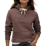 SUPERDRY Sweat à Capuche  Femme Superdry Tonal Core. Coloris disponibles : Marron