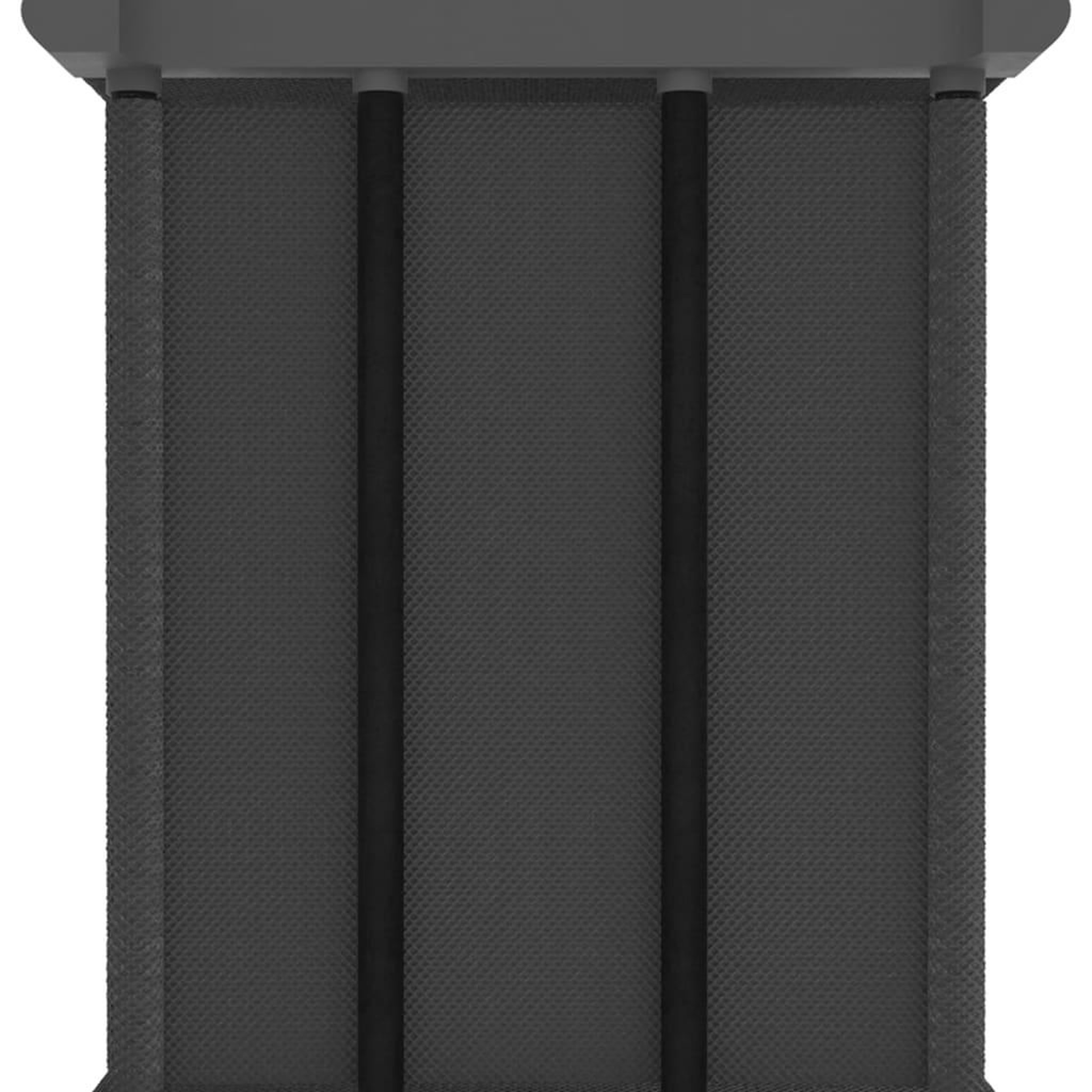 Voir la diapositive 5 : VIDAXL Etagere a 4 cubes avec boîtes Gris 69x30x72,5 cm Tissu