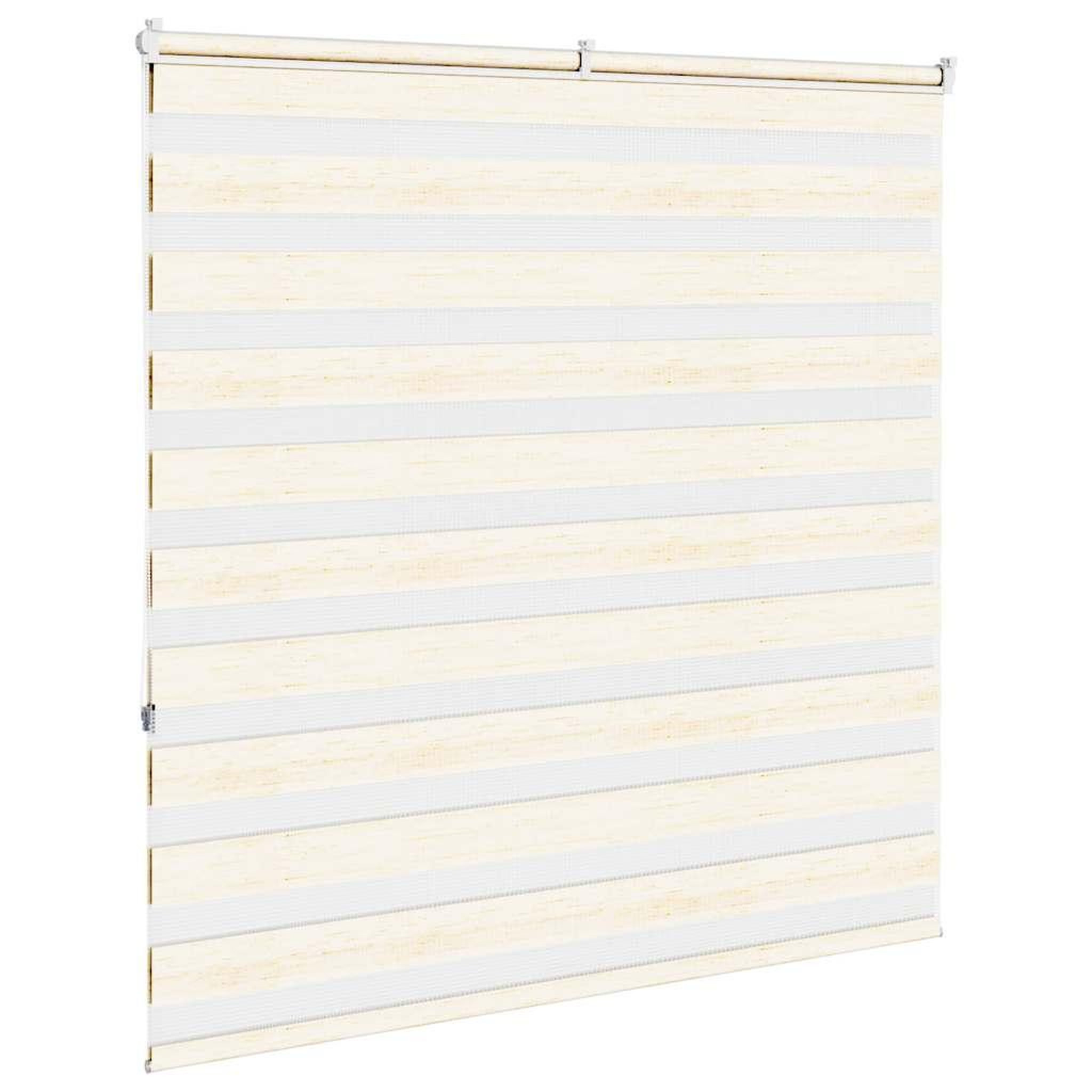 Voir la diapositive 4 : VIDAXL Store zebre beige marbre largeur du tissu 135,9 cm polyester