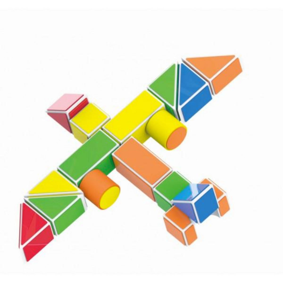 CREA BLOCK Jeu de construction éducatif Créa Block 29 pièces