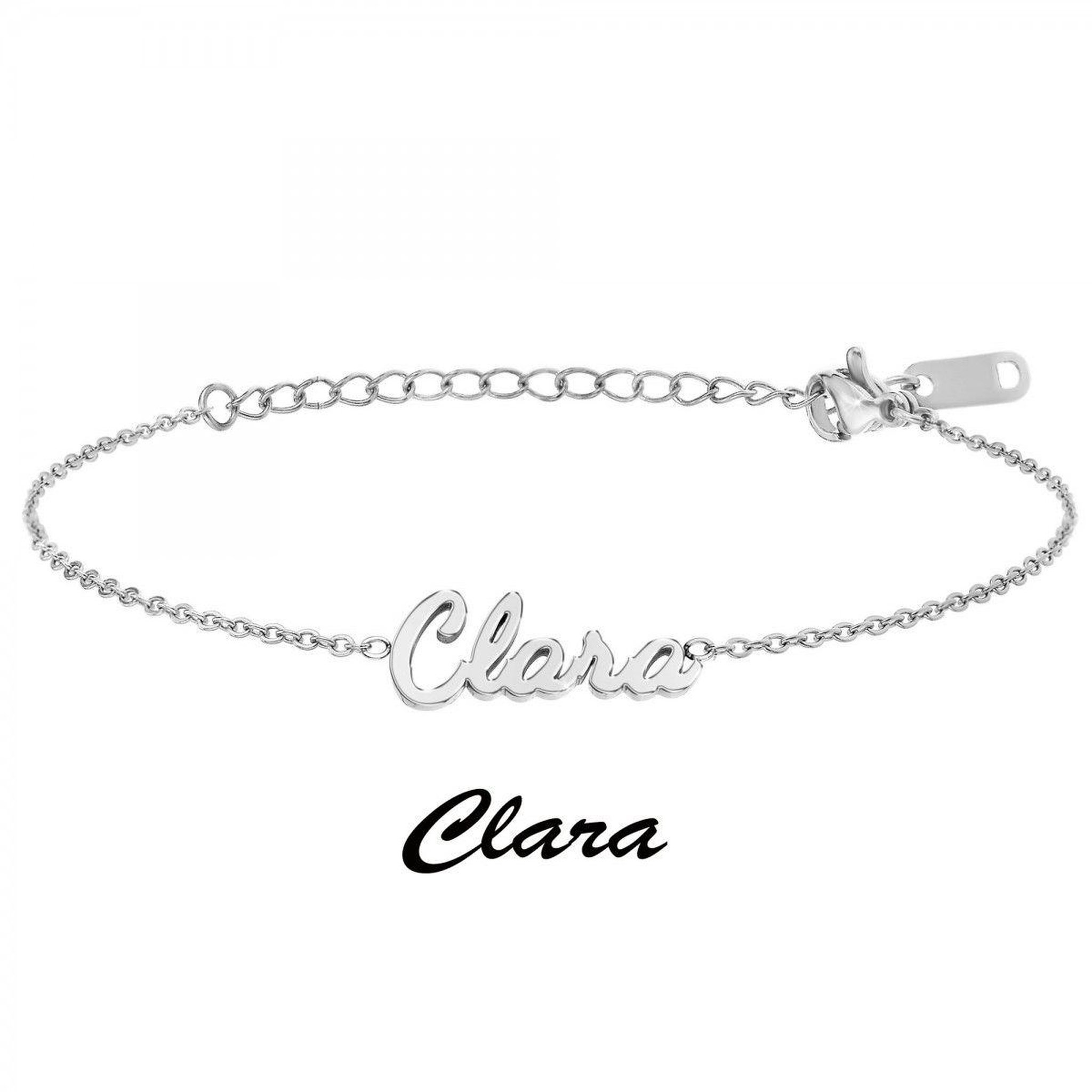 Voir la diapositive 3 : SC CRYSTAL Clara - Bracelet prénom