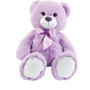 Voir la diapositive 1 : One Two Fun Ours en peluche - 50 cm - Violet