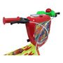 Voir la diapositive 3 : Vélo 12'' Garçon  Urban Skate  pour enfant de 85/100 cm avec stabilisateurs à molettes - Plaque décorative avant - Porte bidon - 2 freins