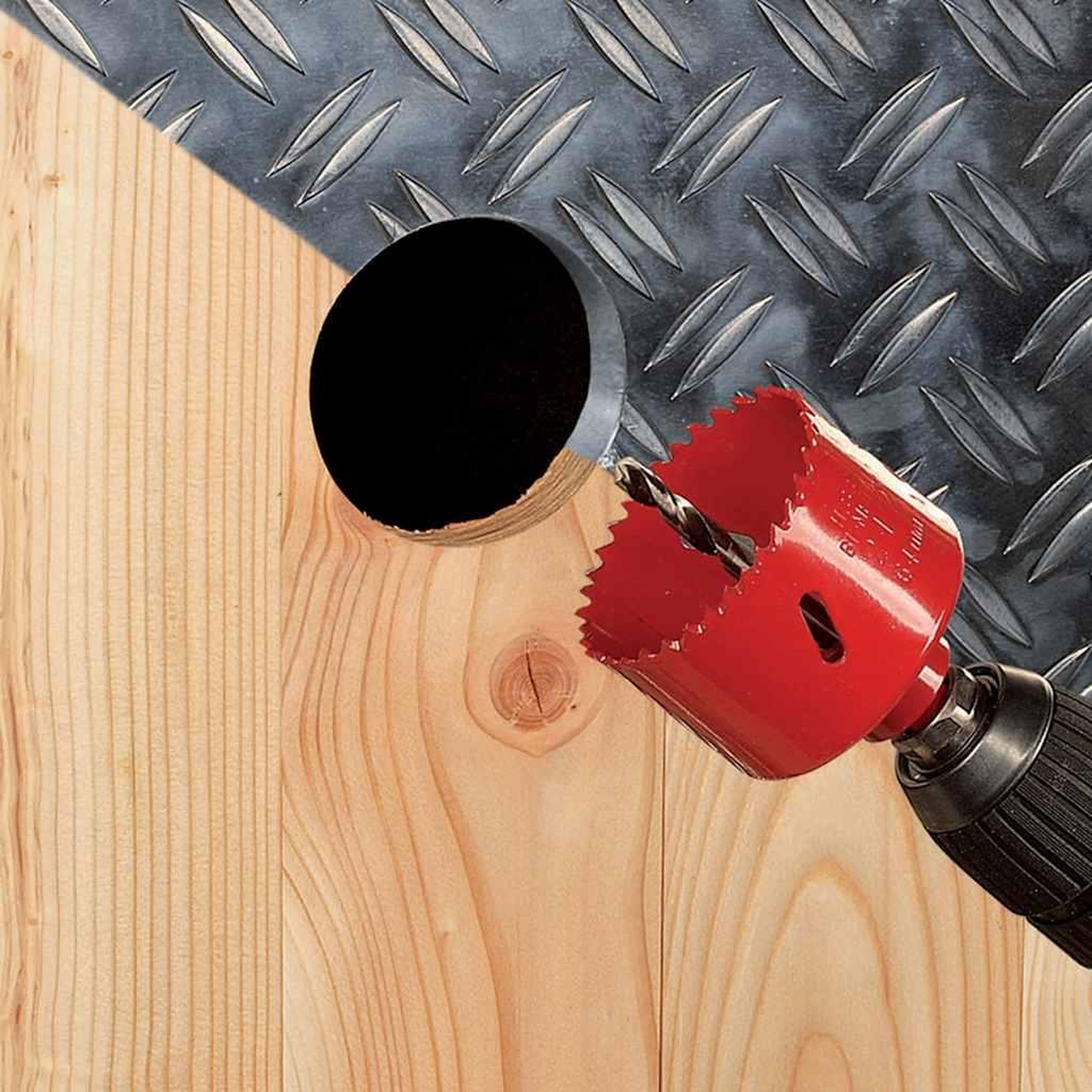 Voir la diapositive 2 : WOLFCRAFT wolfcraft Scie cloche 68 mm avec tige hexagonale 5474000