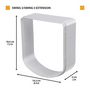 Voir la diapositive 6 : Ferplast Tunnel d'extension - FERPLAST - Pour chatieres Swing 3/5 - Gris