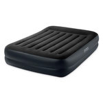 INTEX Matelas Gonflable Électrique 2 Places  Fibertech  Bleu