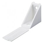 CENTRALE BRICO Lot de 4 raccords universels plastique brut HETTICH, l.31 mm