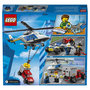 Voir la diapositive 2 : LEGO City 60243 L'Arrestation en Hélicoptère, Jouet, Moto et Camion, Minifigurine Policier