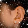 Voir la diapositive 2 : L'ATELIER D'AZUR Boucles d'Oreilles Or Blanc Serties de Zirconiums - Etoile