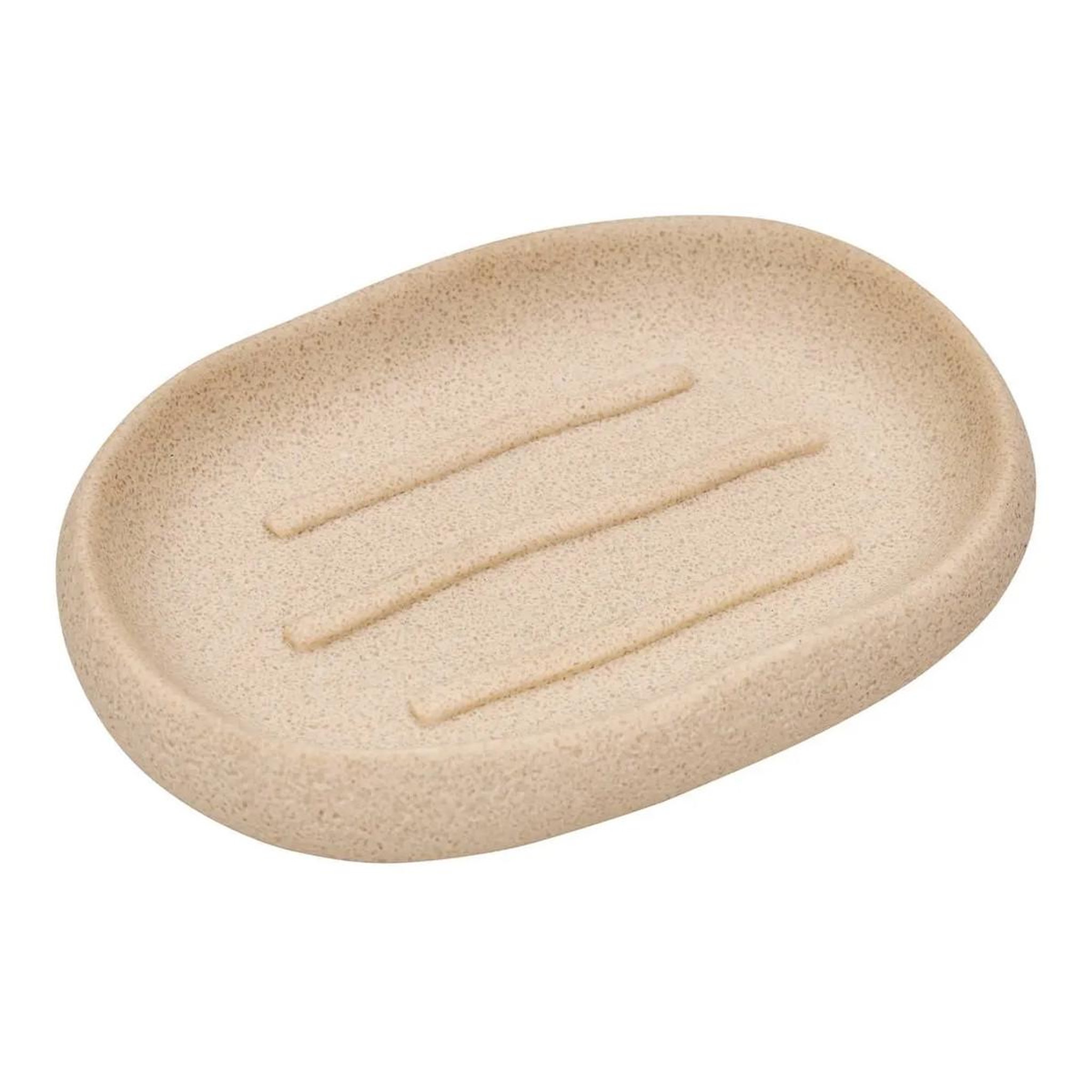 FIVE Porte-savon en résine  olea  13cm beige