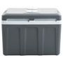 Voir la diapositive 4 : VIDAXL Glacière portable thermoélectrique 40 L 12 V 230 V E