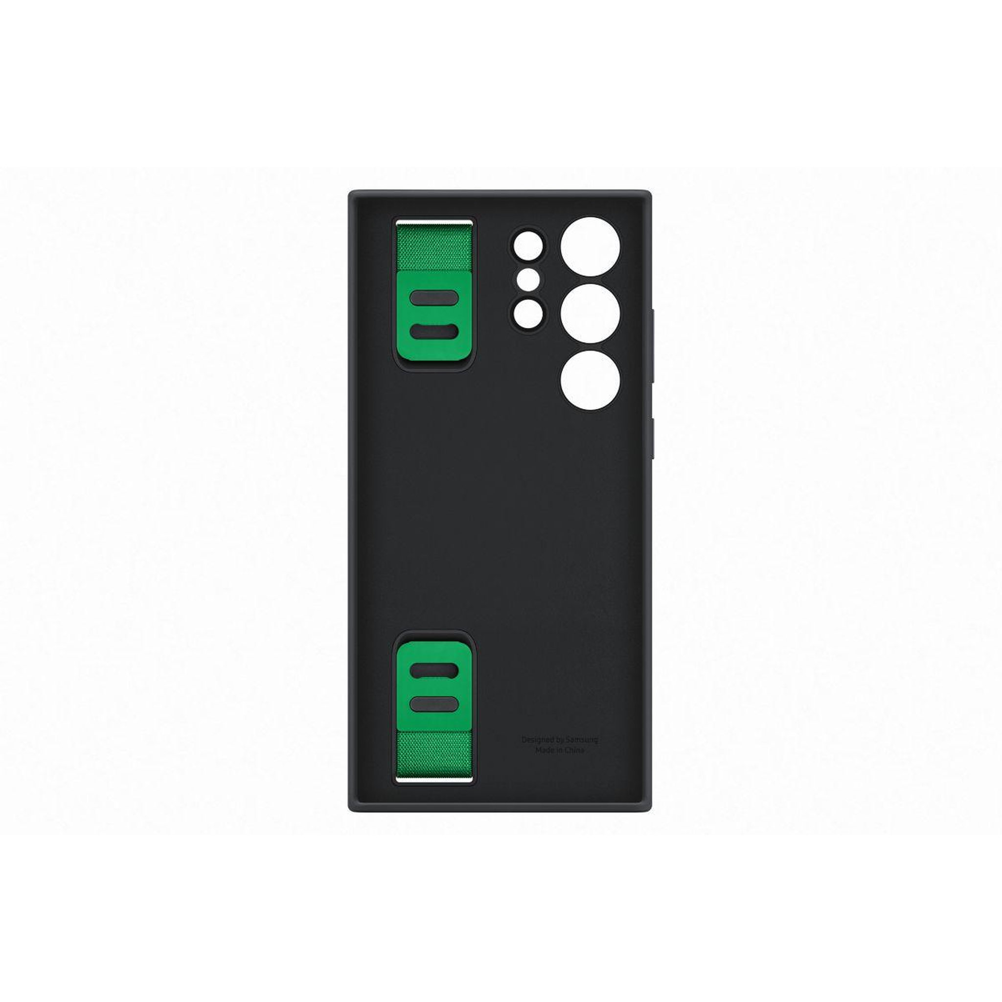 Voir la diapositive 2 : Samsung Coque s23 ultra silicone avec laniere noi