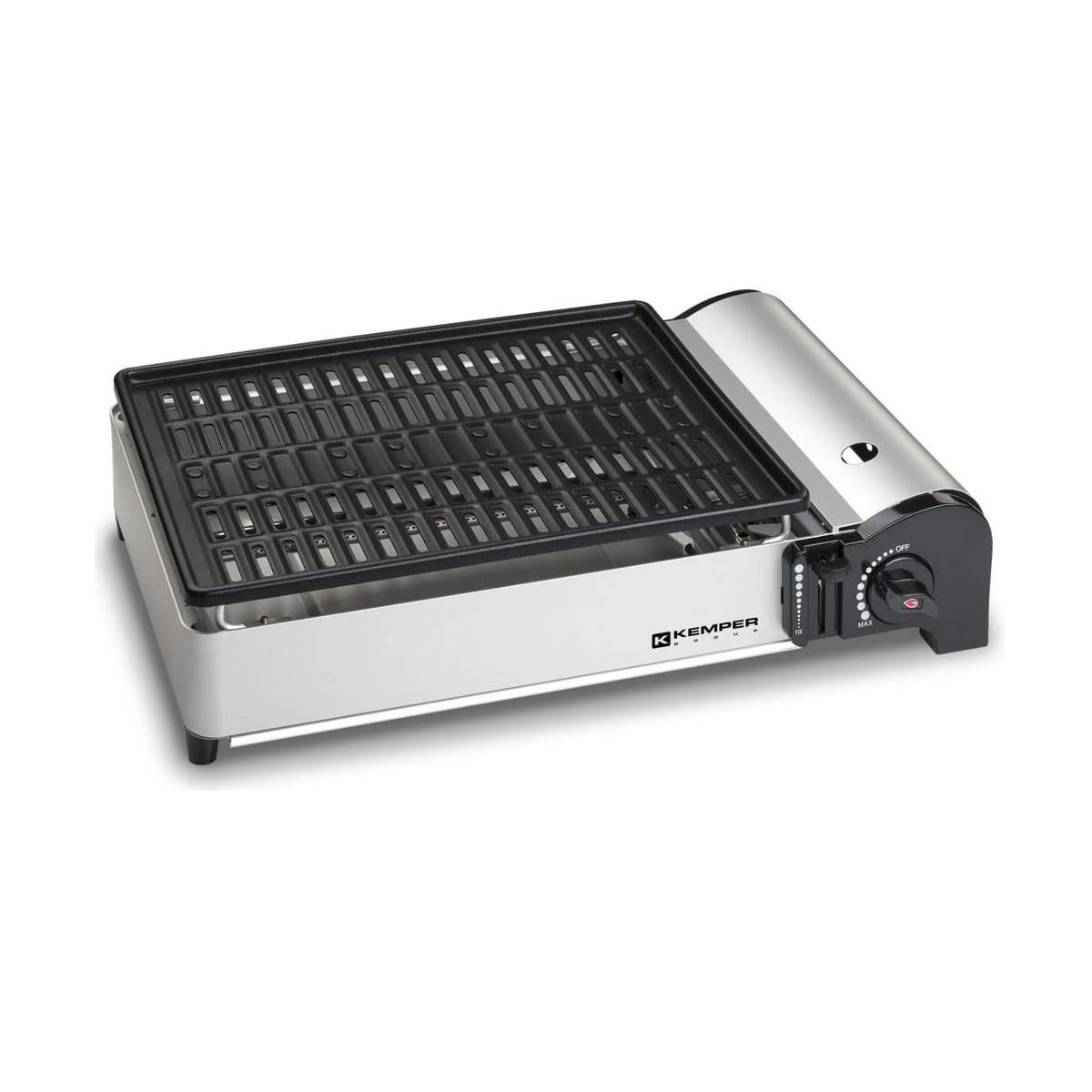 Kemper Mini barbecue gaz portable avec housse 1900w - 104997