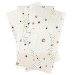 Paris Prix Lot de 3 Stickers Effet Brique  Adhésif  70cm Blanc