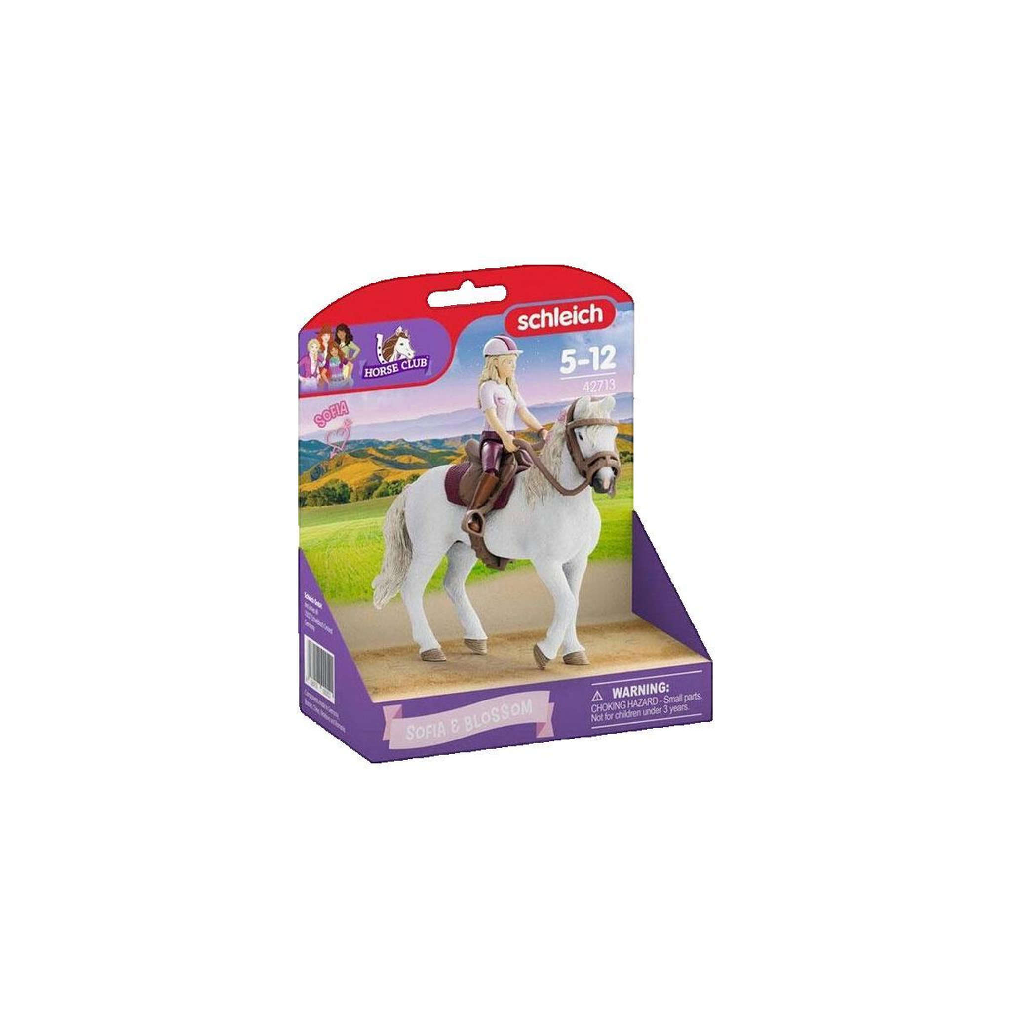 Voir la diapositive 3 : Schleich Figurines Sofia et Blossom, SCHLEICH 42713 Horse Club, Des 4 ans