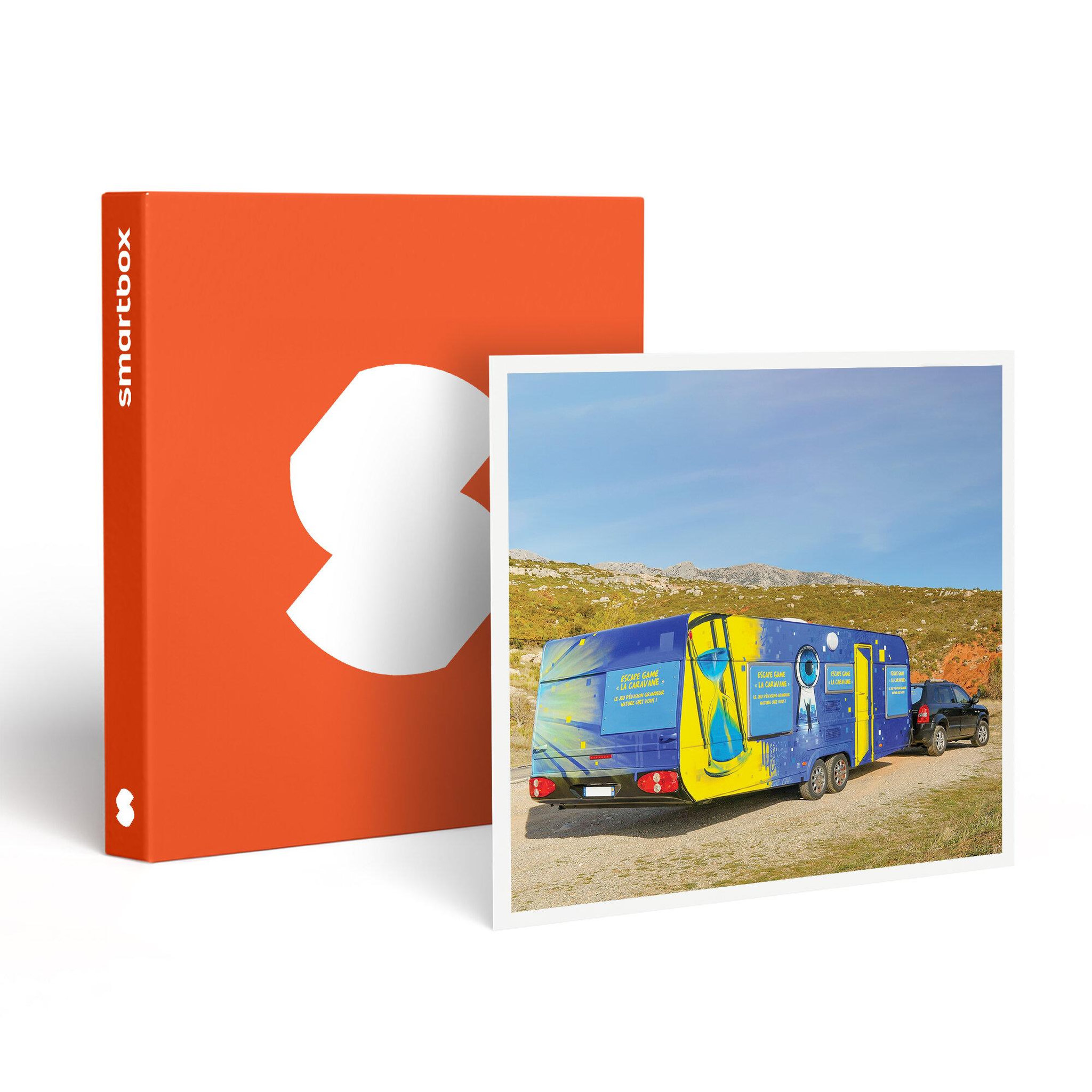 Smartbox Escape game pour 4 personnes dans une caravane près d'aix-en-provence - coffret cadeau sport & aventure