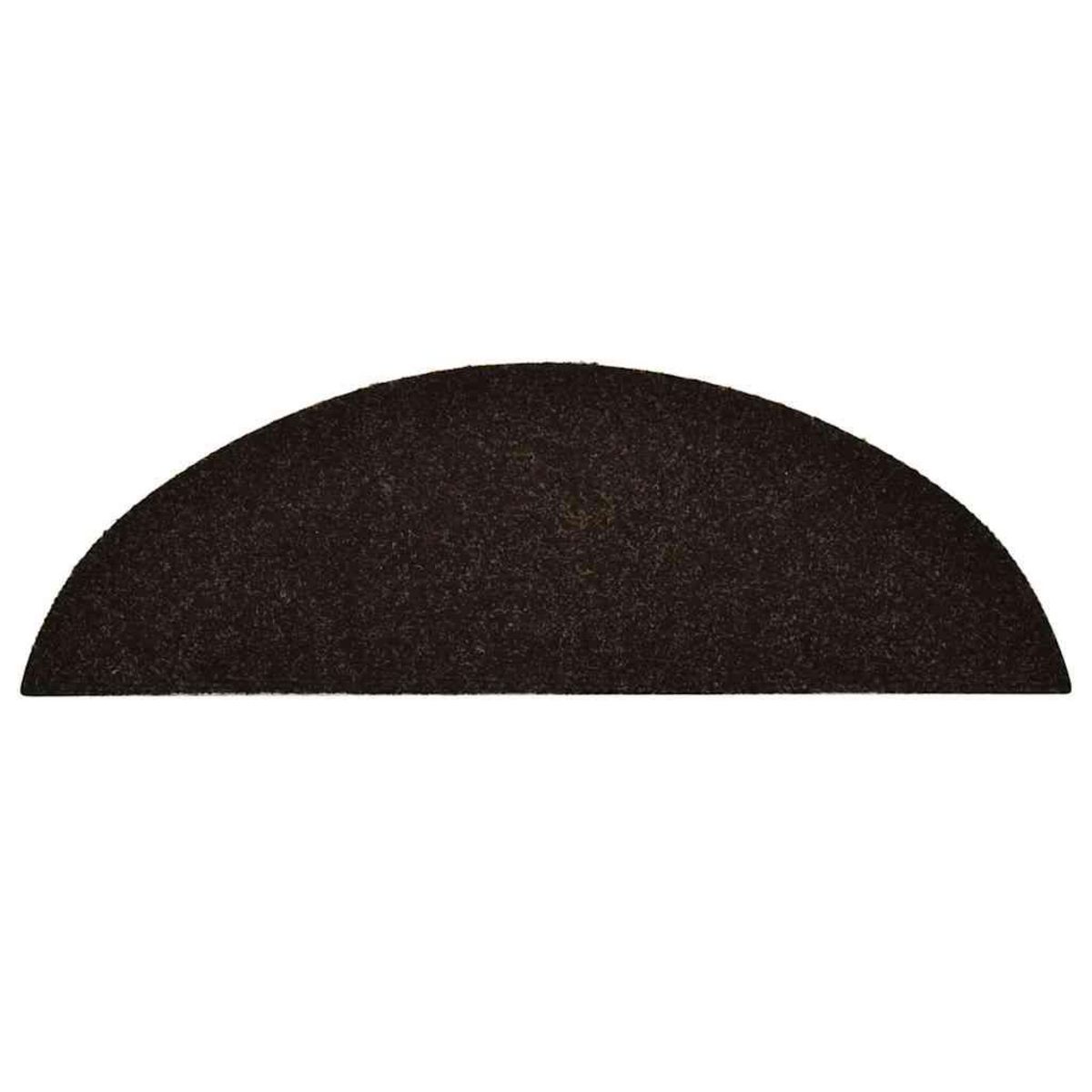 VIDAXL Tapis d'escalier autocollant 20 pcs marron fonce 56x17x3 cm