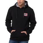GEOGRAPHICAL NORWAY Sweat à Capuche  Homme Geographical Norway Fondant. Coloris disponibles : Noir