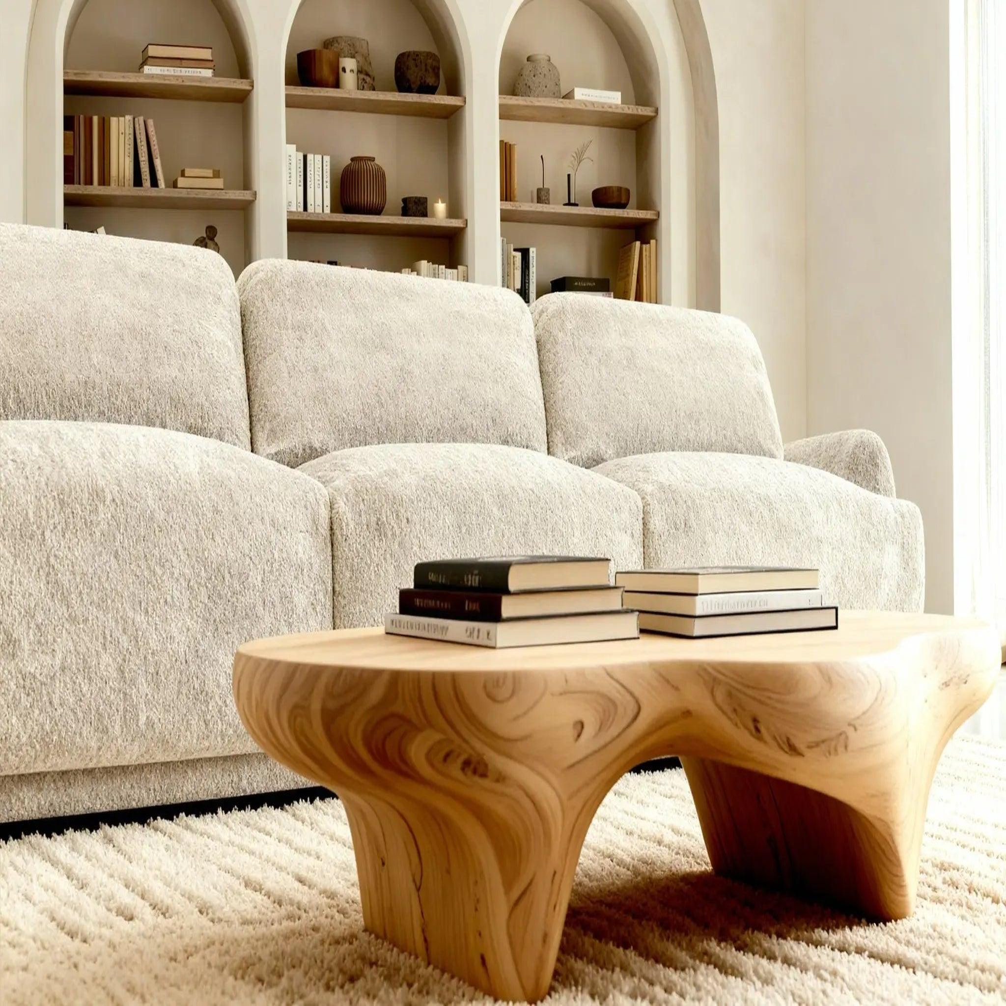 Voir la diapositive 4 : CASANOVA PARIS Rosalie - canapé droit tissu chenille 3 places