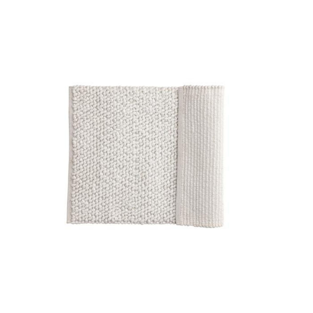 Paris Prix Tapis de Salle de Bain  Wilmer  50x80cm Blanc