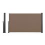 Voir la diapositive 2 : Inkazen Paravent rétractable 1,8 x 4 M Taupe