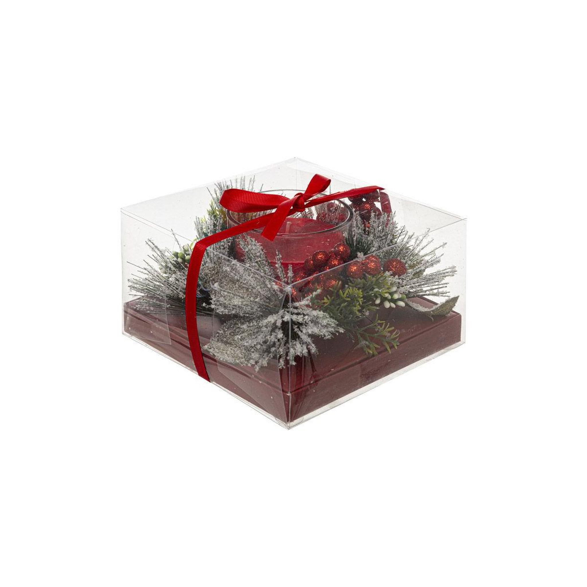 Voir la diapositive 2 : FEERIC LIGHT & CHRISTMAS Bougie parfumée  feuilles  210g la fête des délices