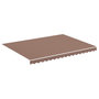 Voir la diapositive 2 : VIDAXL Tissu de remplacement pour auvent Marron 4x3 m