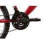 Voir la diapositive 3 : Vélo enfant - VTT 24'' Rigide Mixte  "Denbike"  pour enfant de 130 à 160 cm - 18 Vitesses - Fourche Télescopique - Dérailleur Shimano TY21 - Freins V-brake